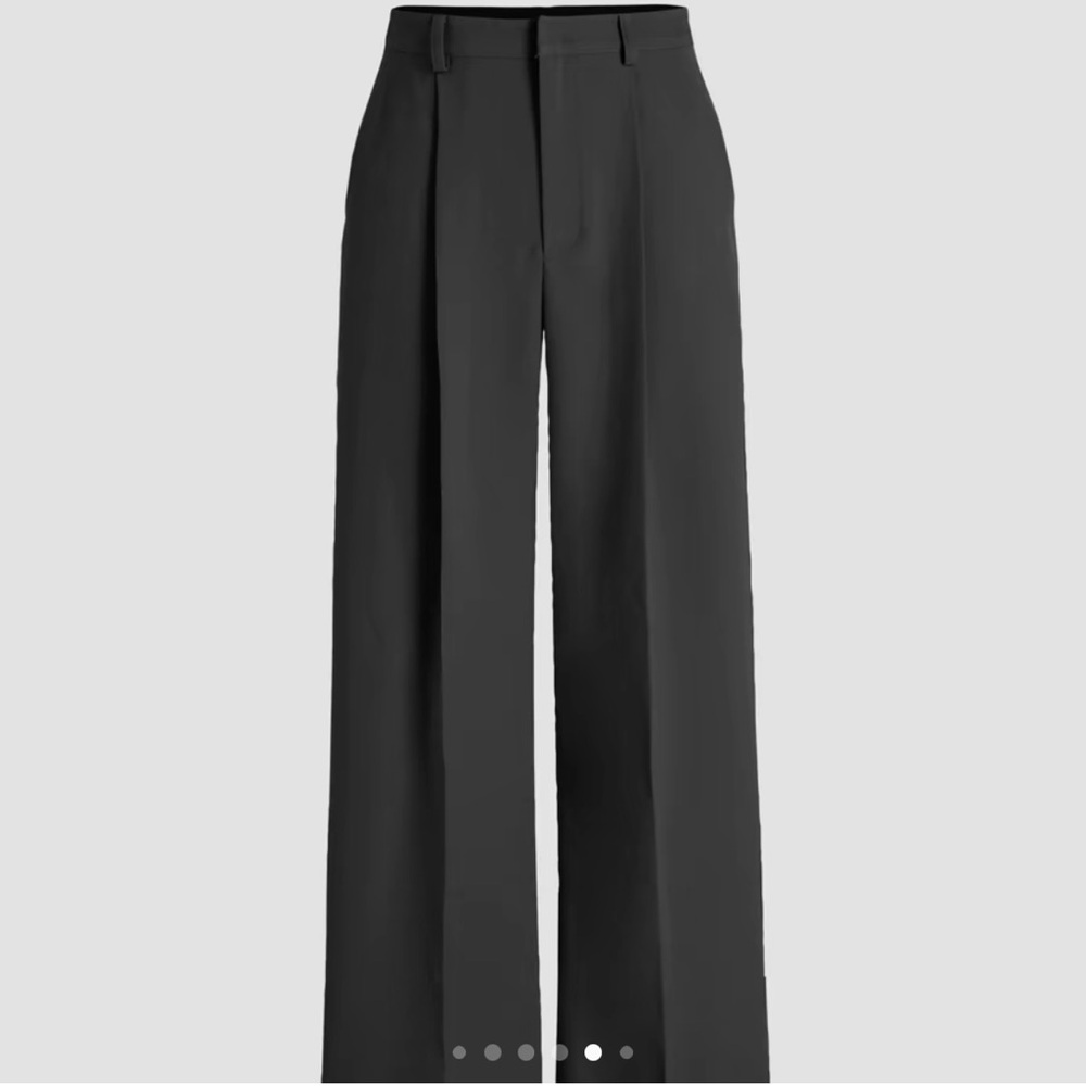 Cider NWOT High Waist Wide Leg Pants Black